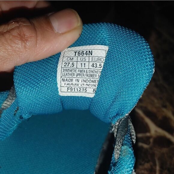 Asics women's Gel-Flux 3 gray running shoes sneaker size 11. 337 - Picture 10 of 11